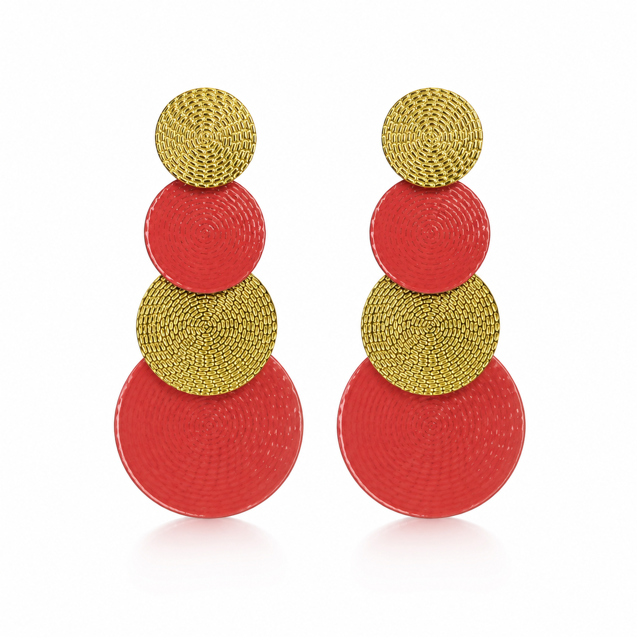 Pendientes Cuatro Lunas