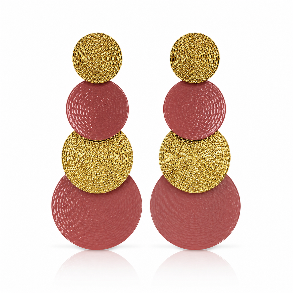 Pendientes Cuatro Lunas