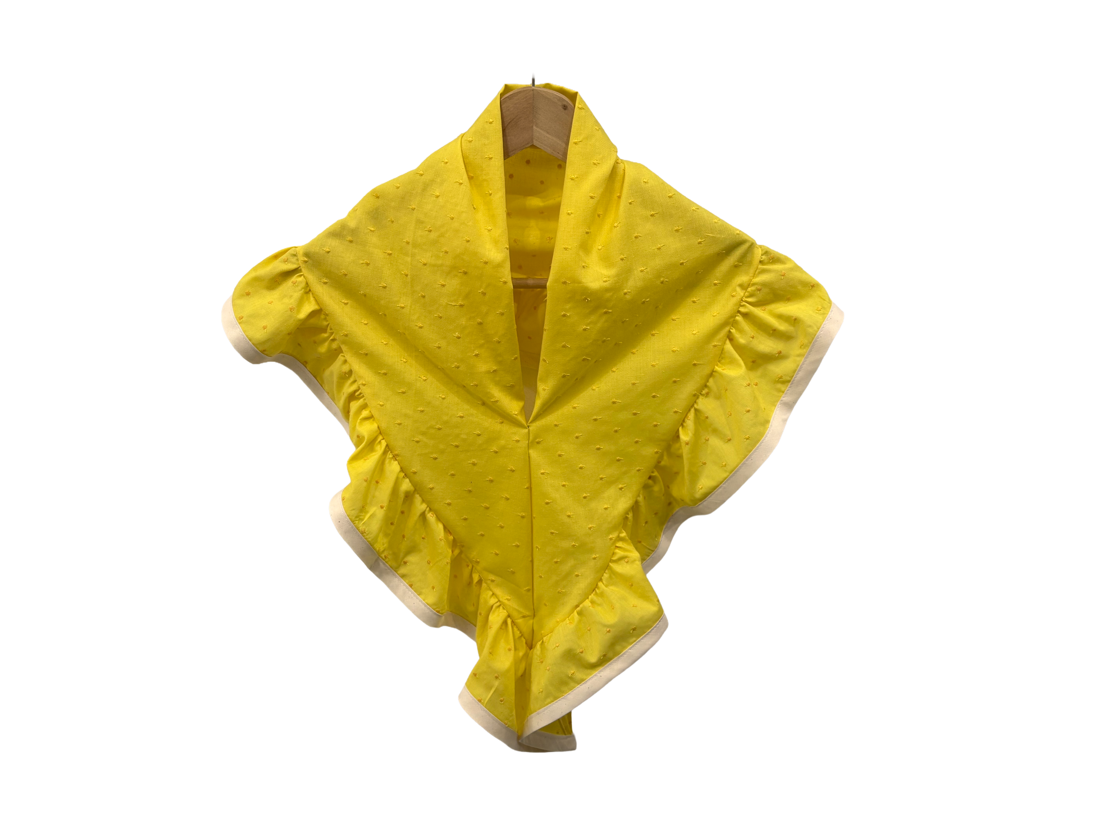 Pico de volante plumeti amarillo
