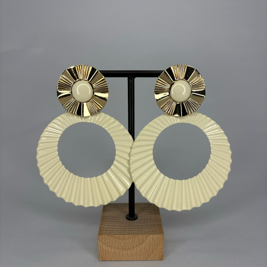 Pendientes Argolla Ondulada