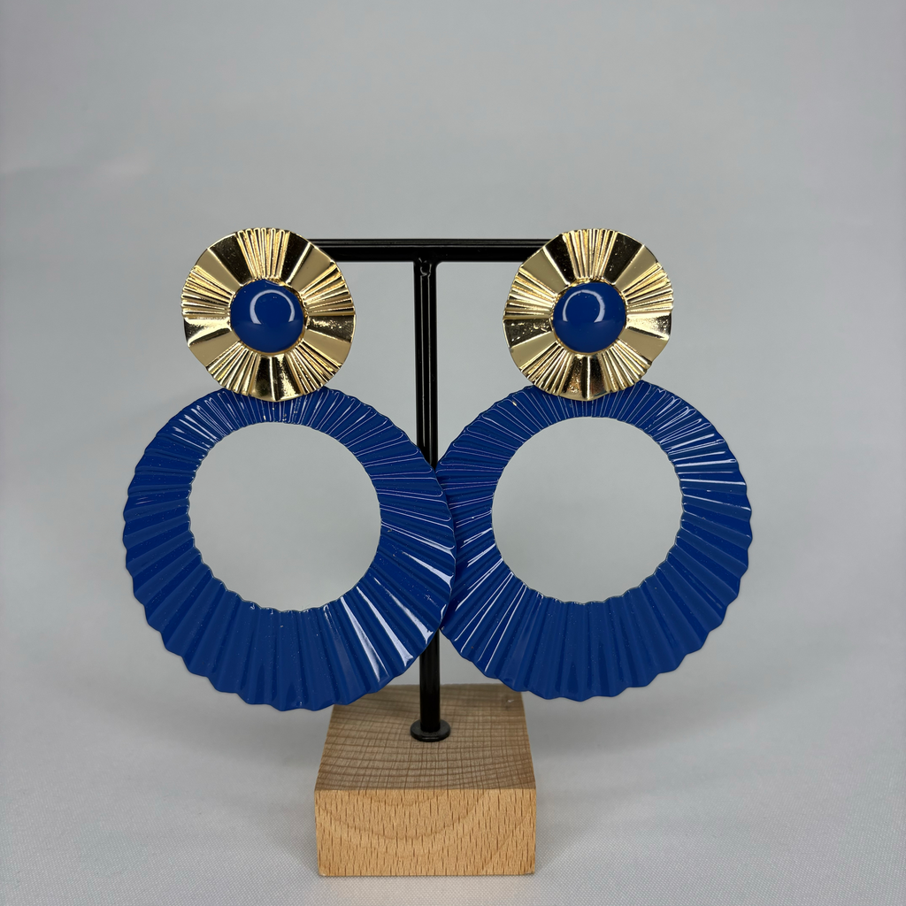 Pendientes Argolla Ondulada