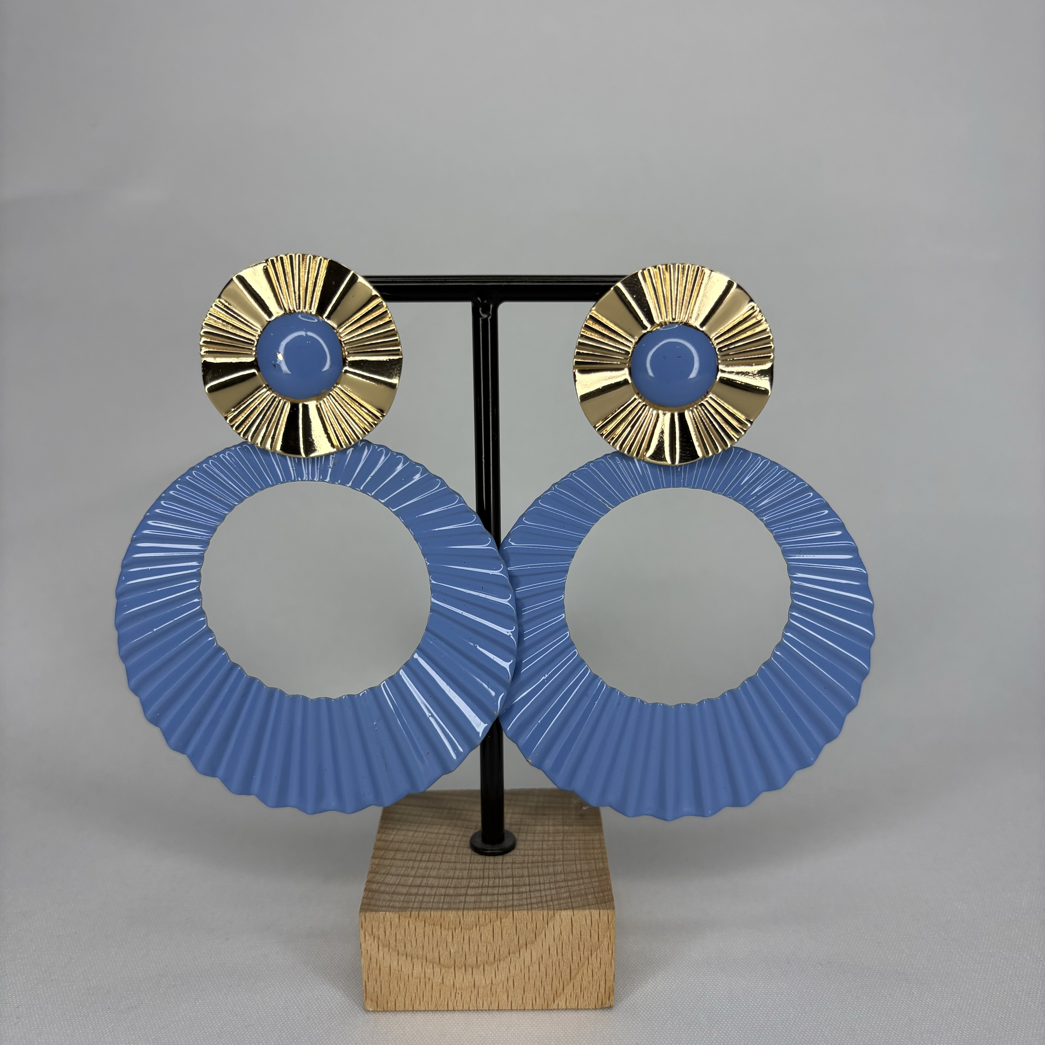 Pendientes Argolla Ondulada