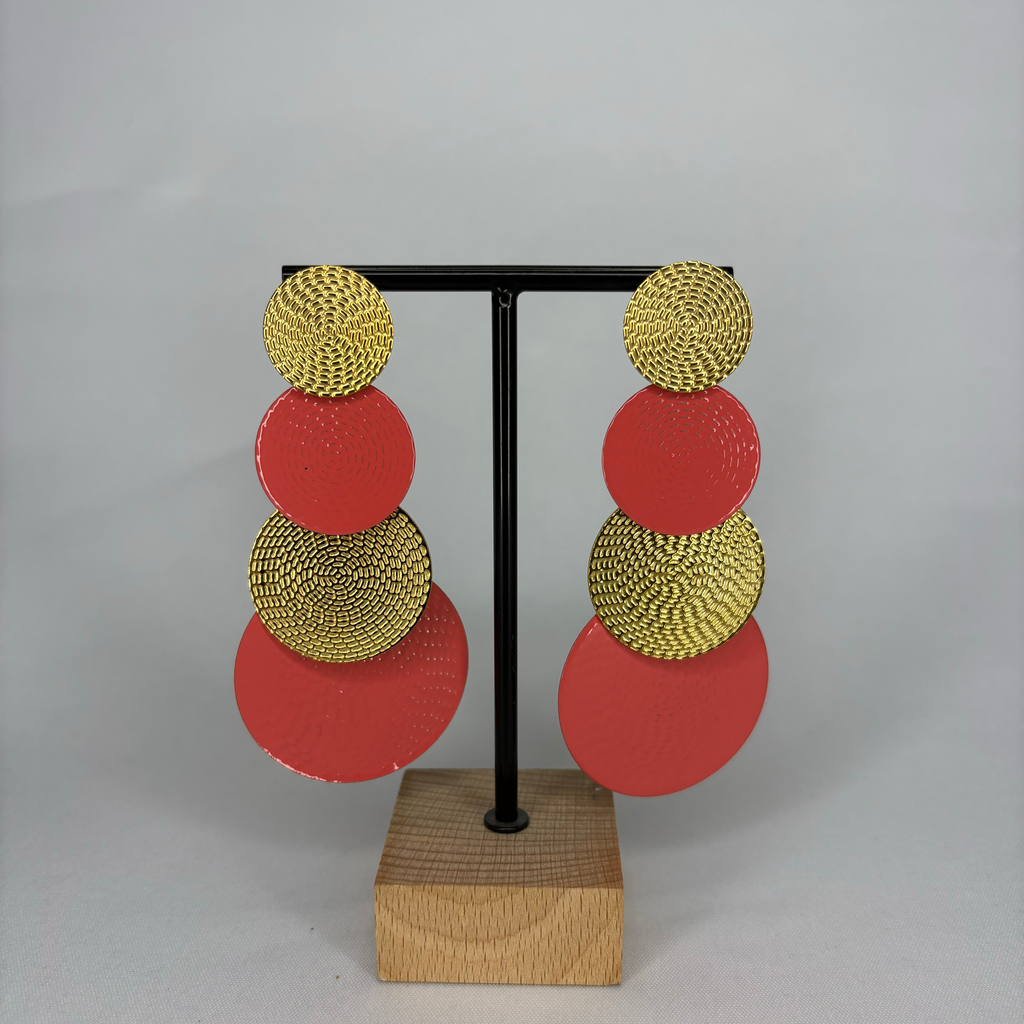 Pendientes Cuatro Lunas