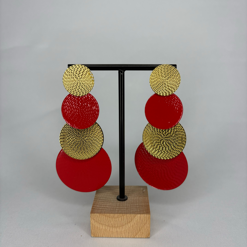 Pendientes Cuatro Lunas