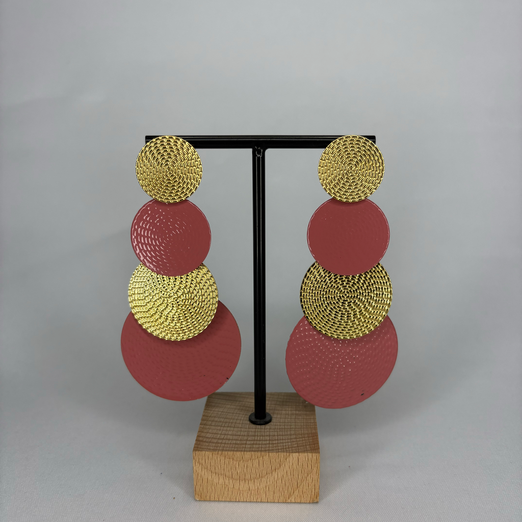 Pendientes Cuatro Lunas