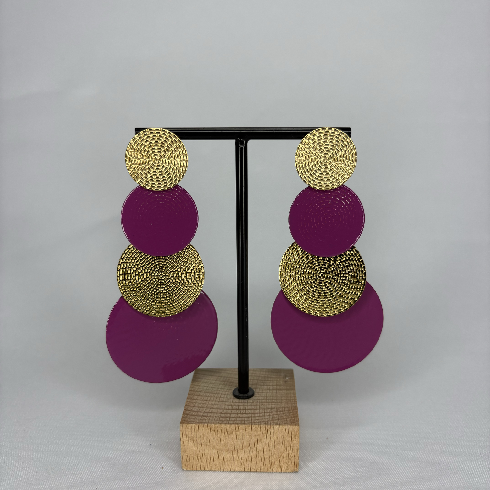 Pendientes Cuatro Lunas