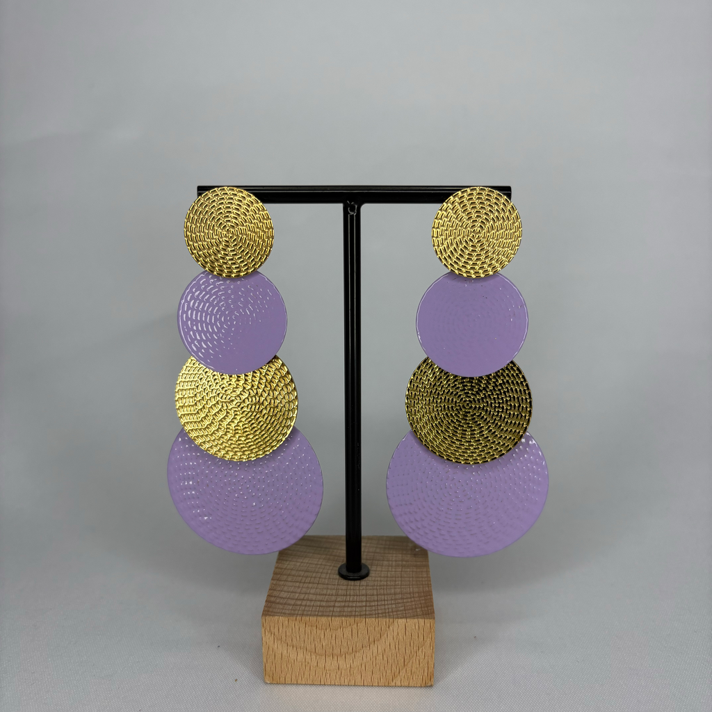 Pendientes Cuatro Lunas