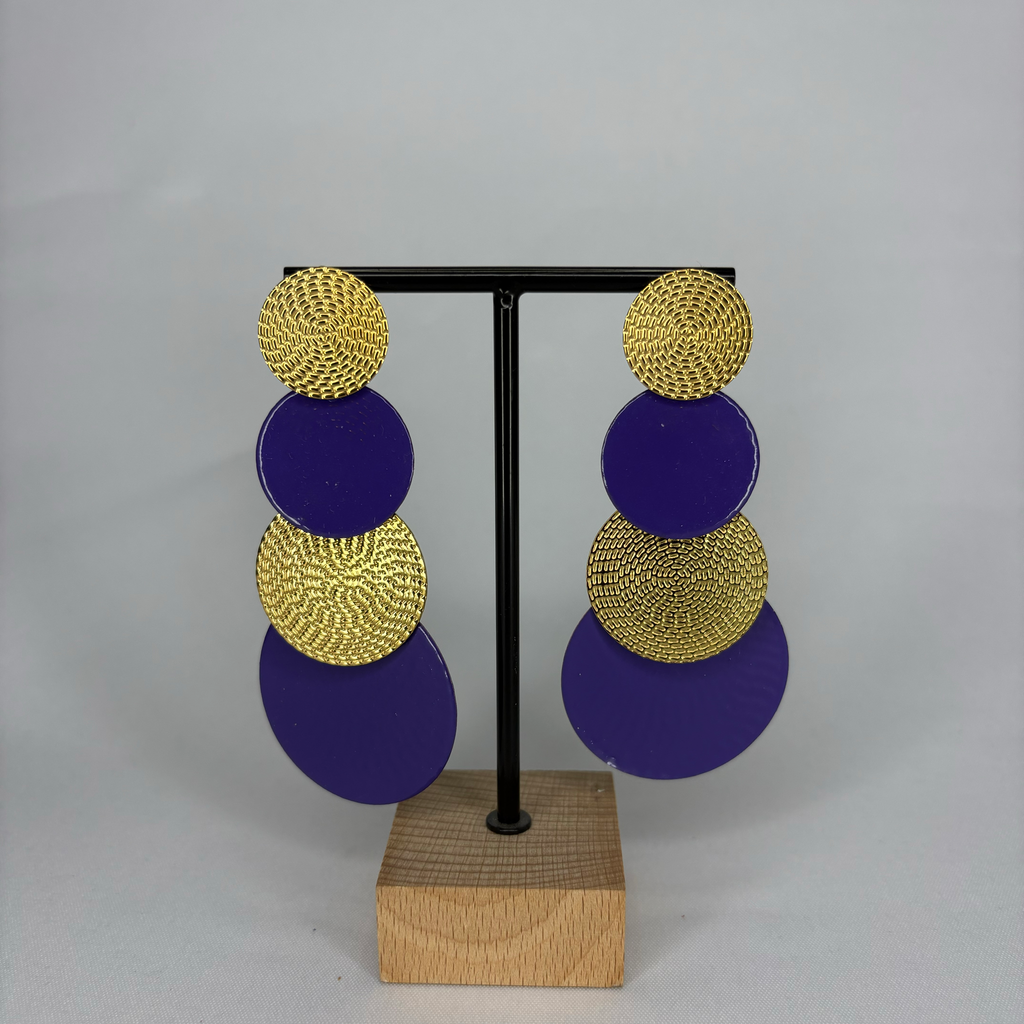 Pendientes Cuatro Lunas
