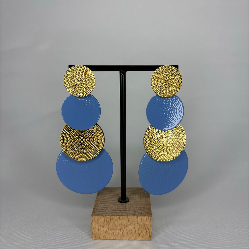 Pendientes Cuatro Lunas