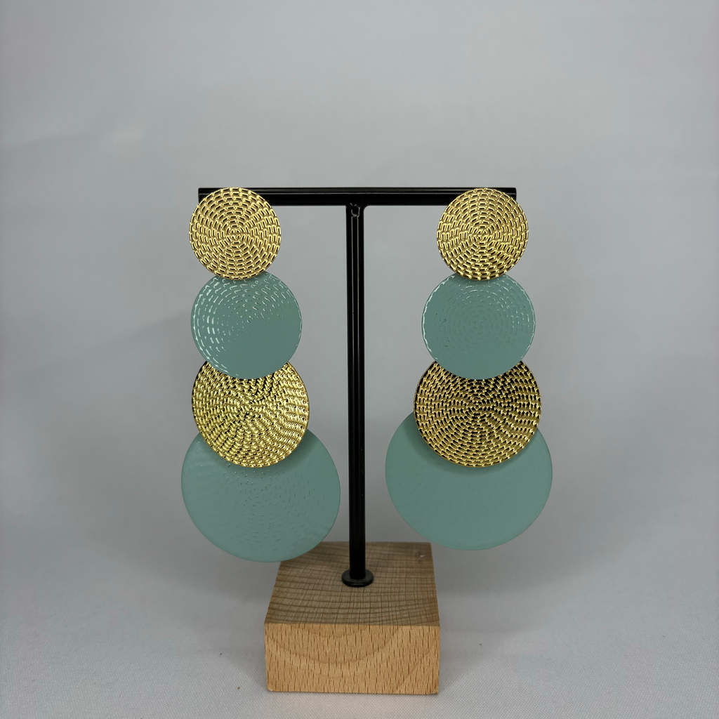 Pendientes Cuatro Lunas