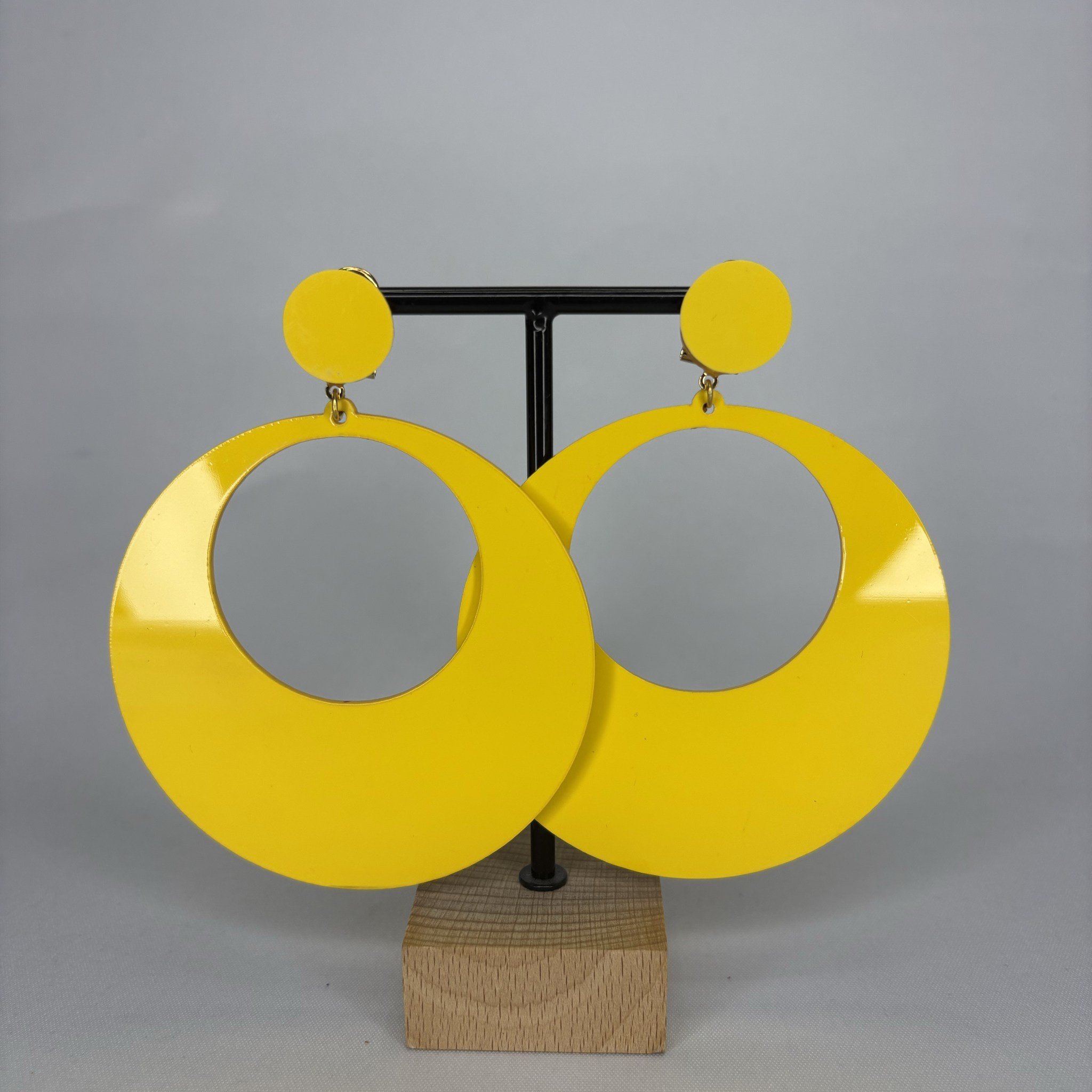 Pendientes Argollas Acetato Grandes
