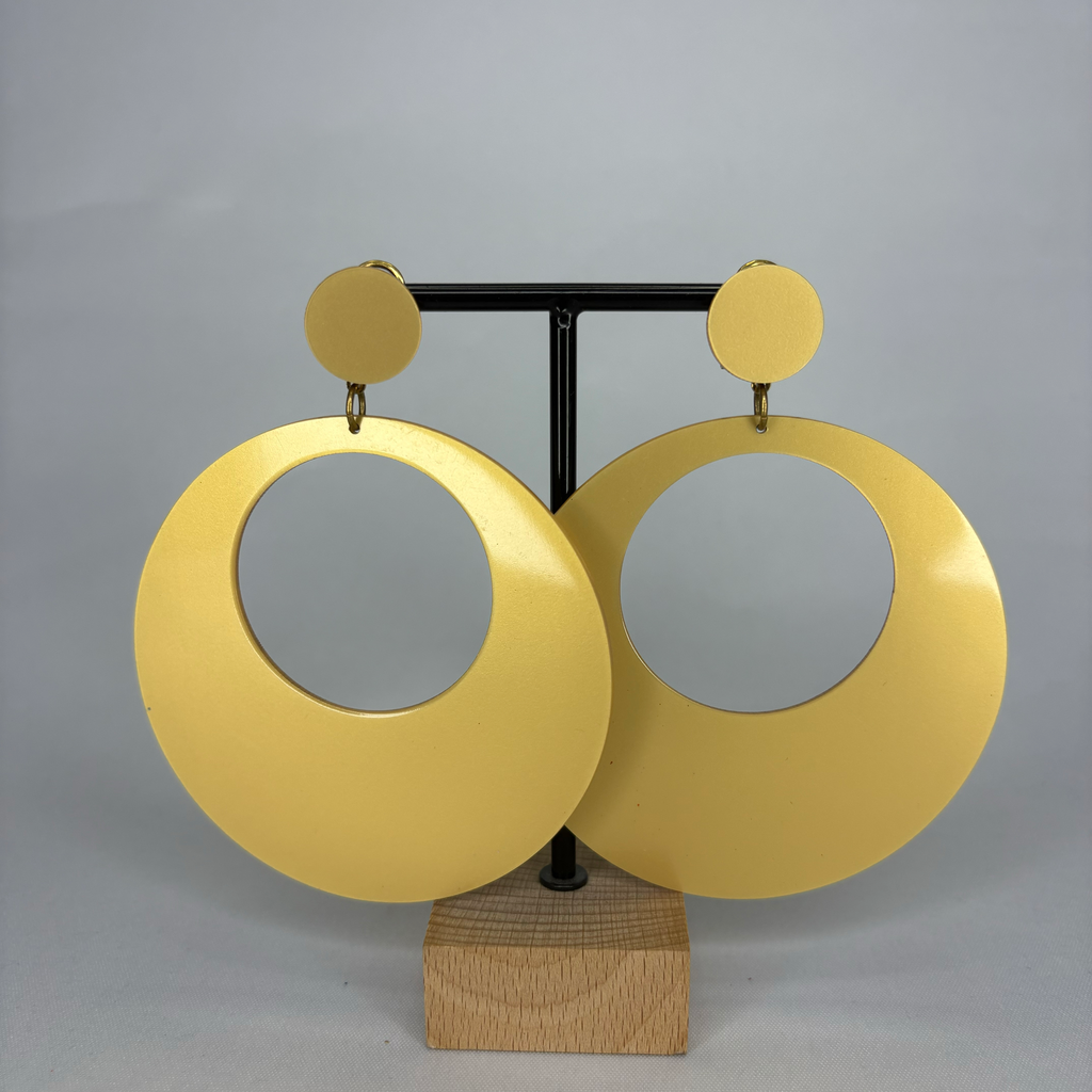 Pendientes Argollas Acetato Grandes