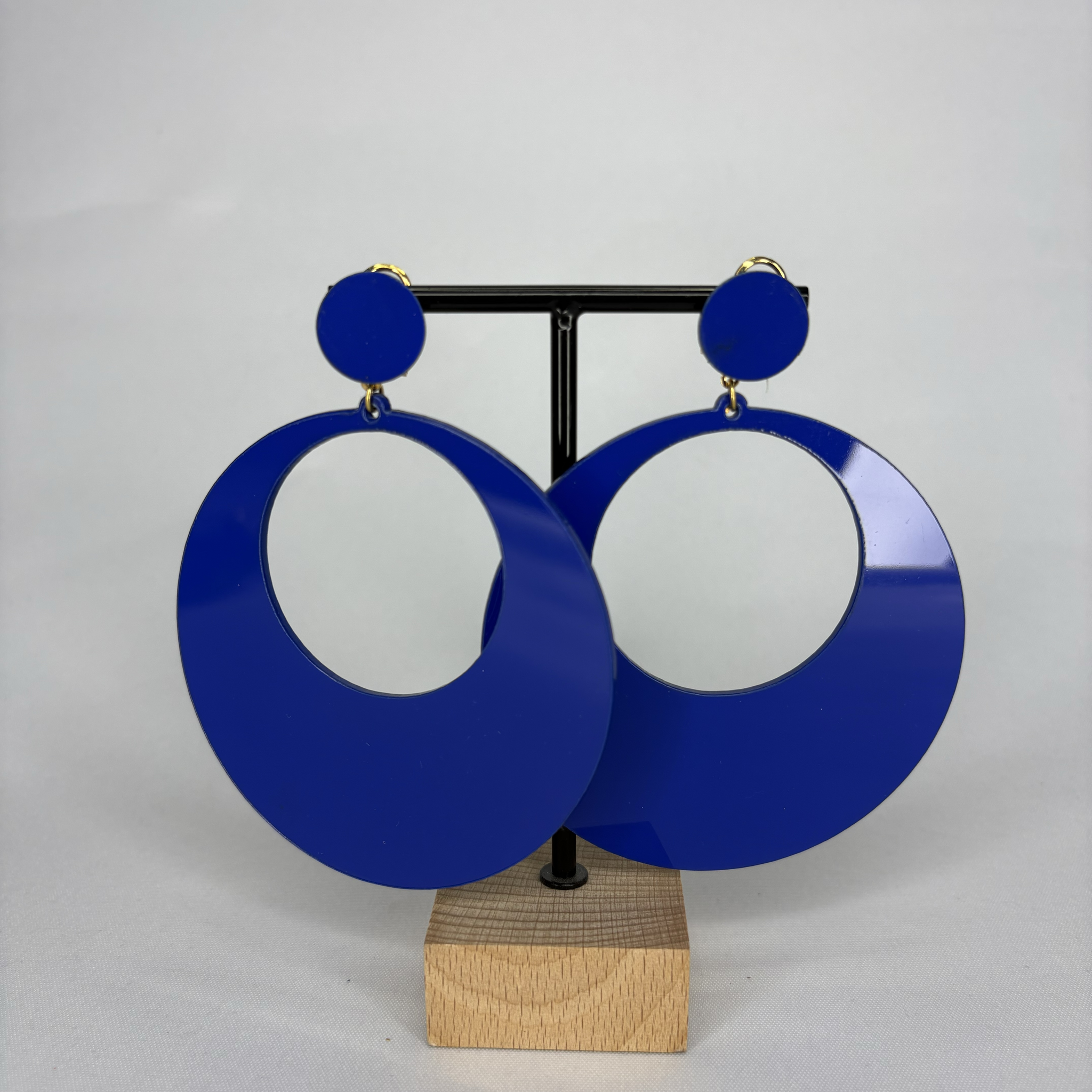 Pendientes Argollas Acetato Grandes