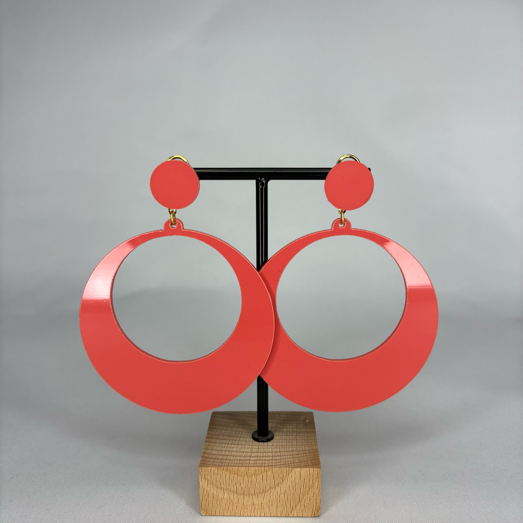 Pendientes Argollas Acetato Medianos