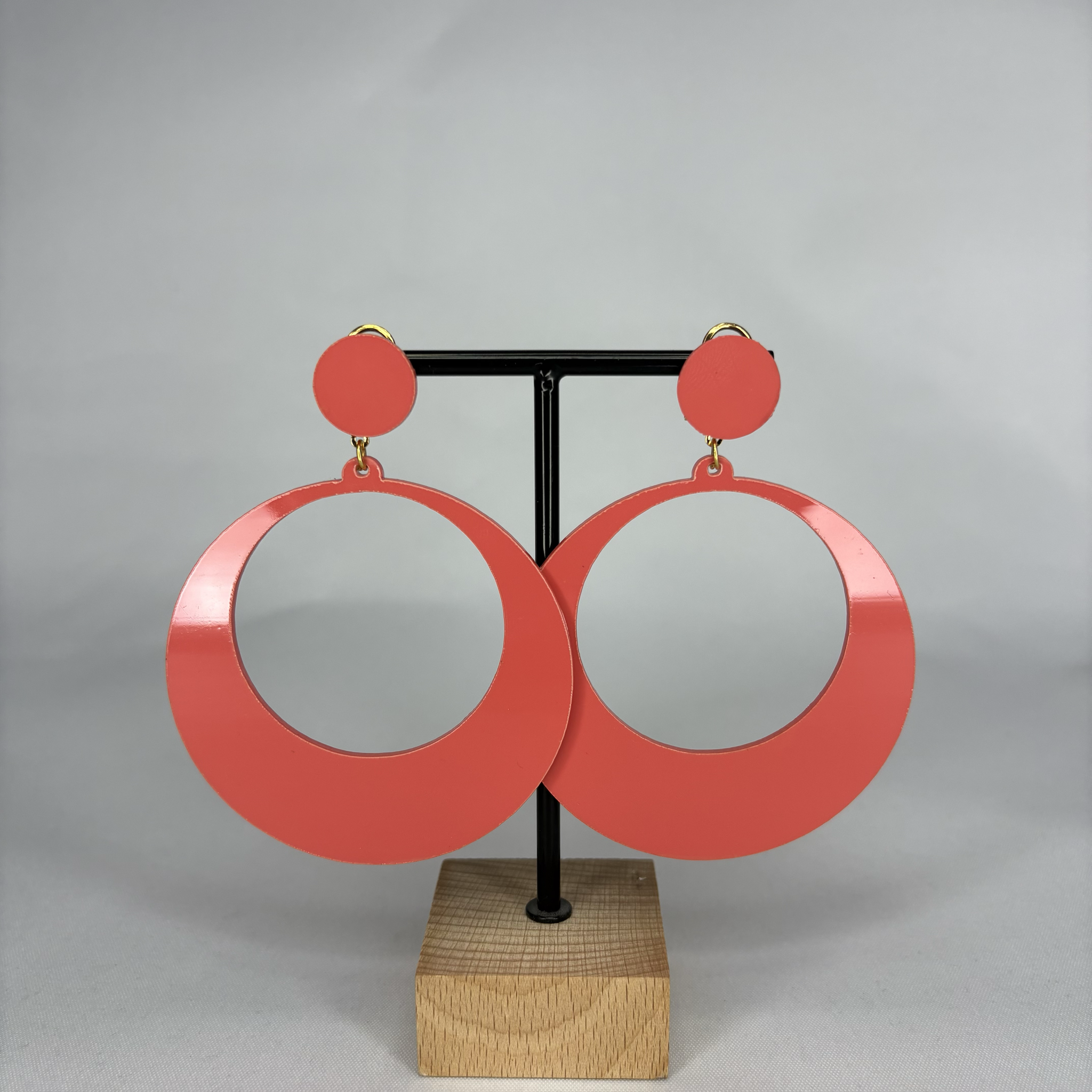 Pendientes Argollas Acetato Medianos
