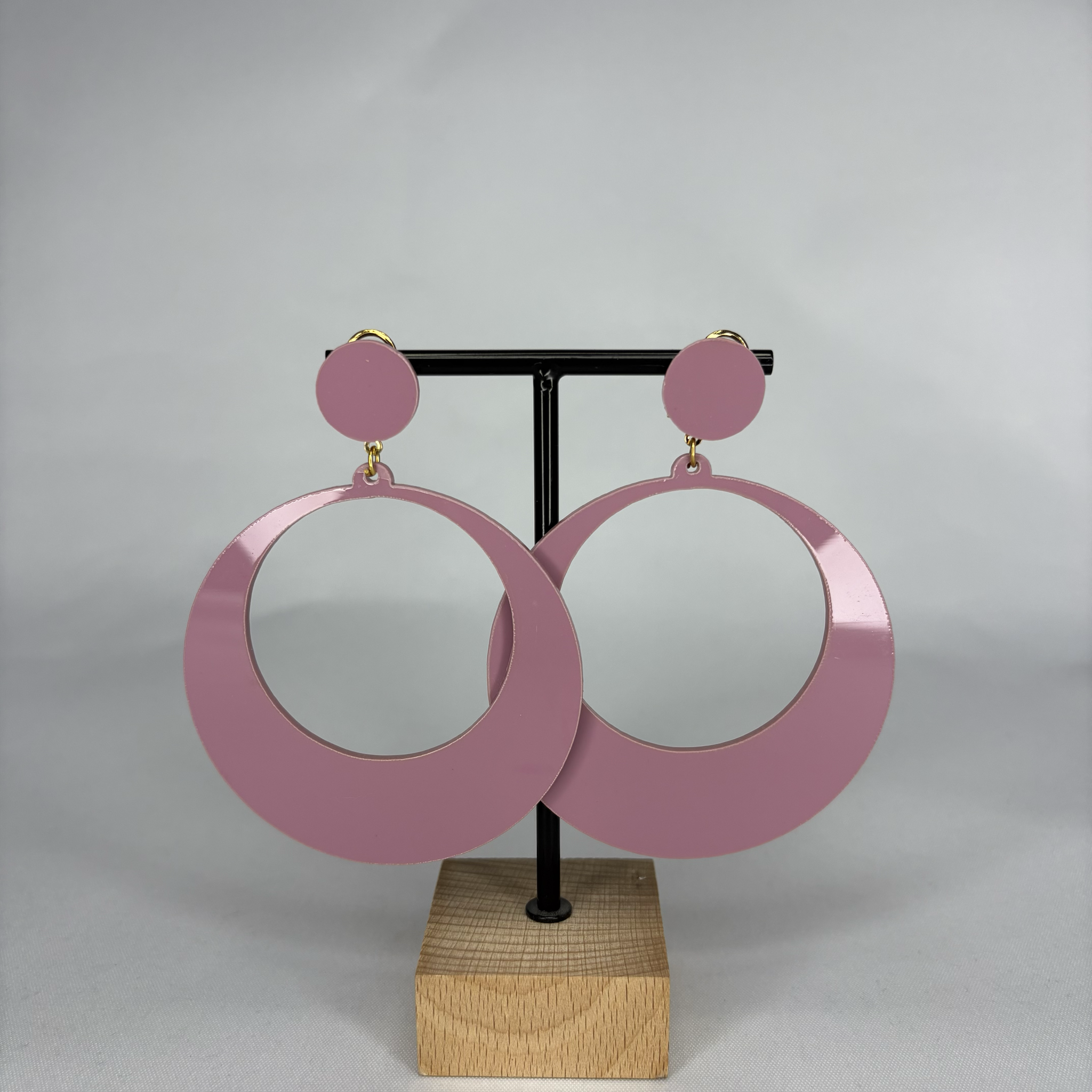Pendientes Argollas Acetato Medianos