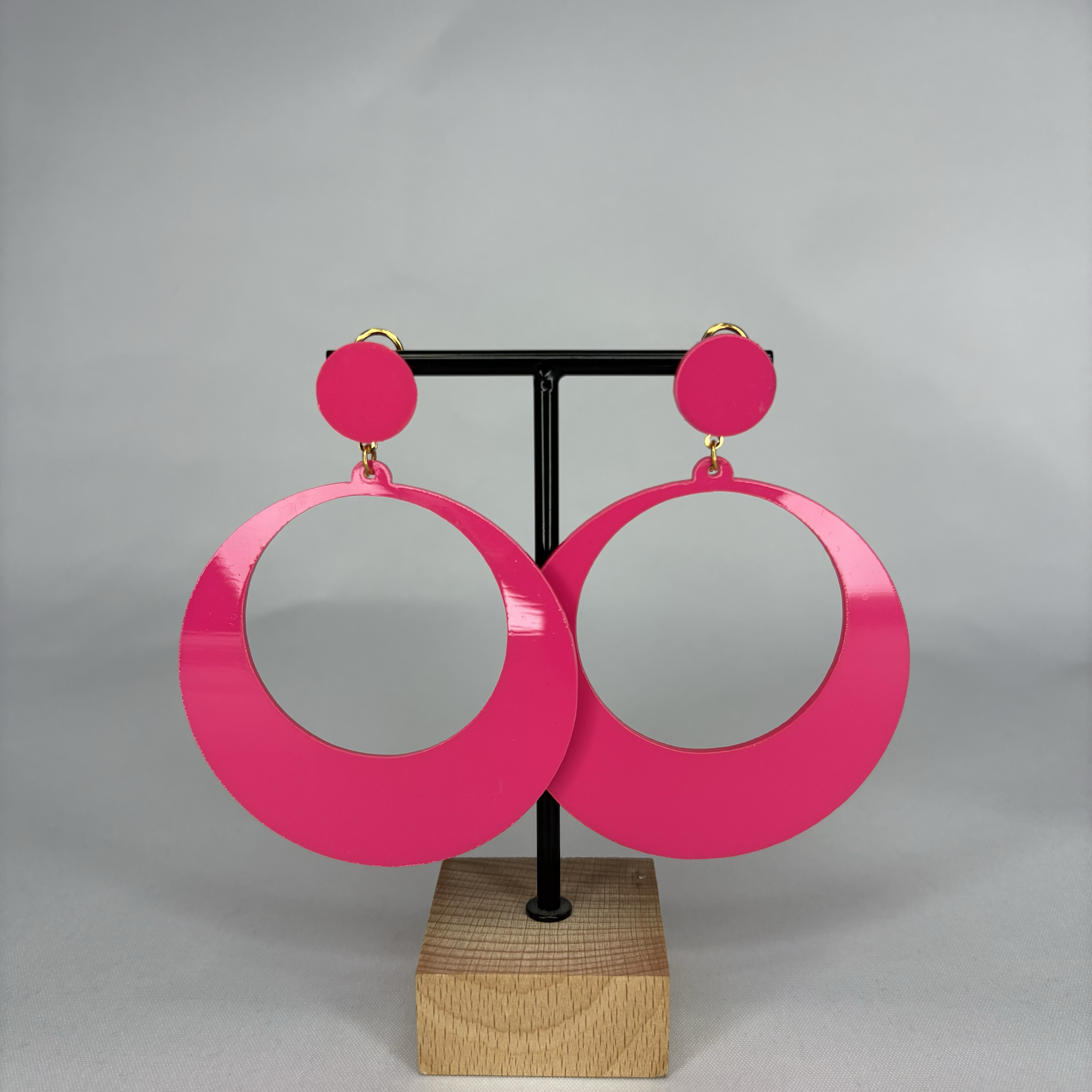 Pendientes Argollas Acetato Medianos