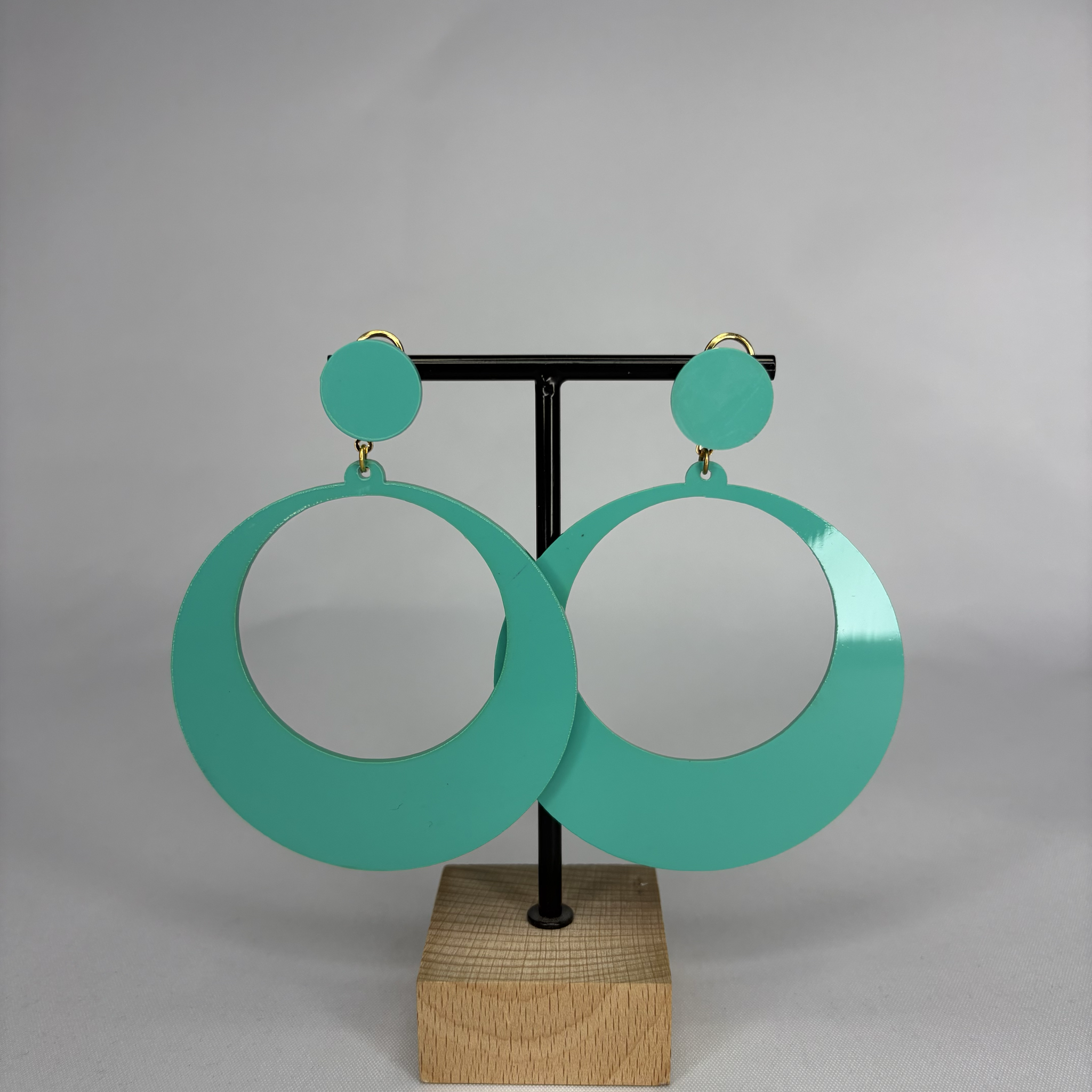 Pendientes Argollas Acetato Medianos