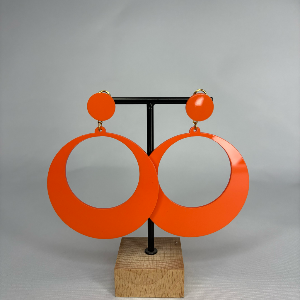 Pendientes Argollas Acetato Medianos