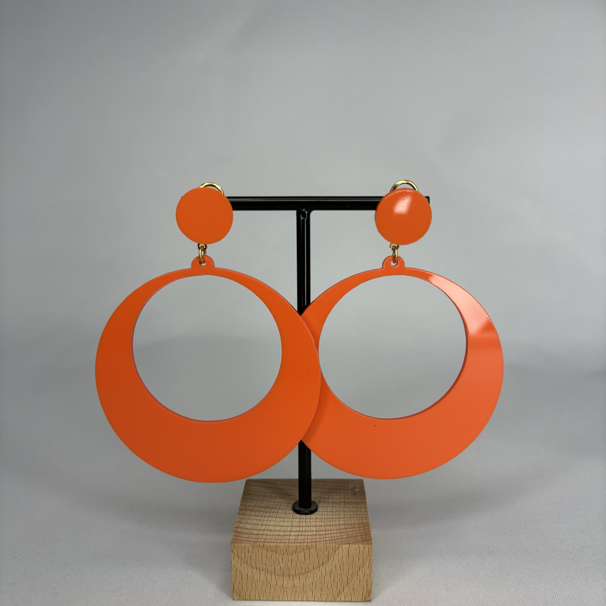 Pendientes Argollas Acetato Medianos