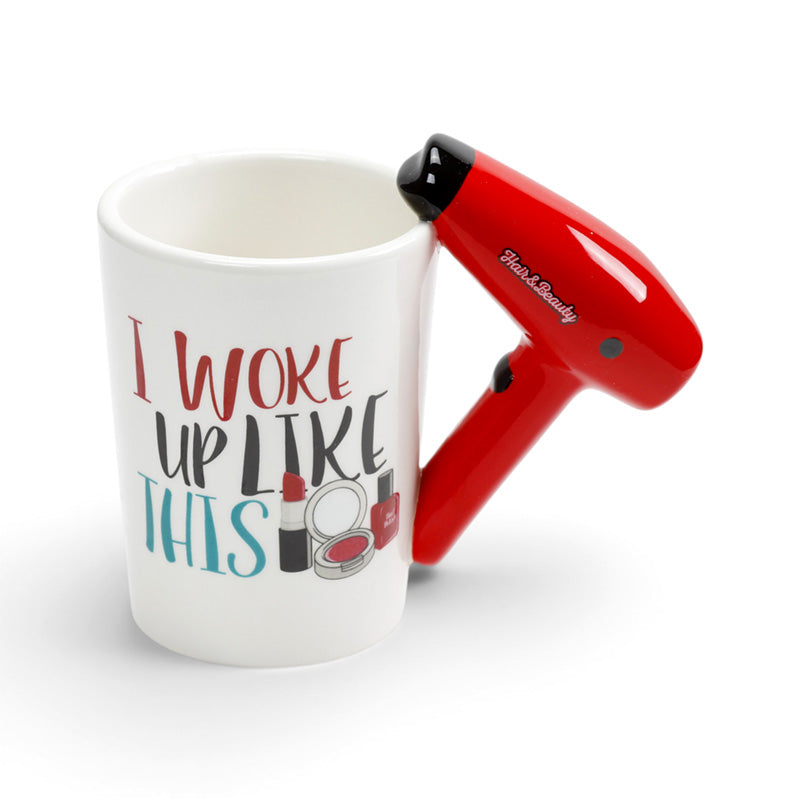 Taza con Asa de Secador de Pelo
