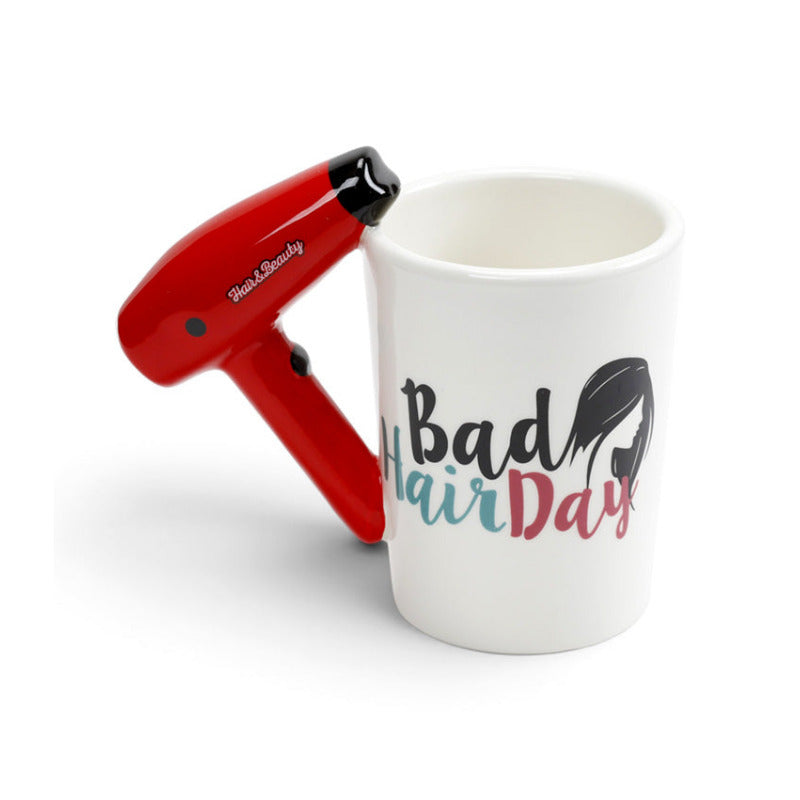 Taza con Asa de Secador de Pelo