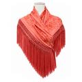 Mantoncillo de Flamenca Nairobi Coral – Cuadrado