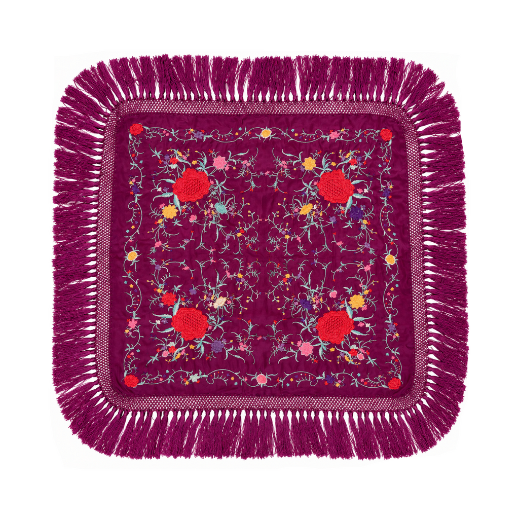 Mantoncillo de Flamenca Rosario Cardenal – Cuadrado