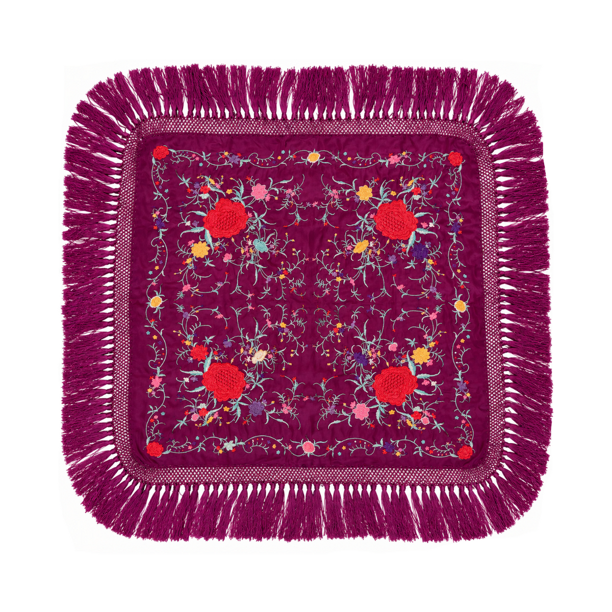 Mantoncillo de Flamenca Rosario Cardenal – Cuadrado