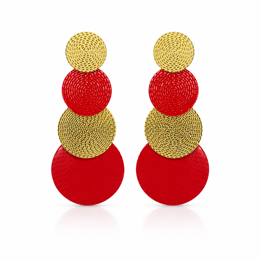 Pendientes Cuatro Lunas