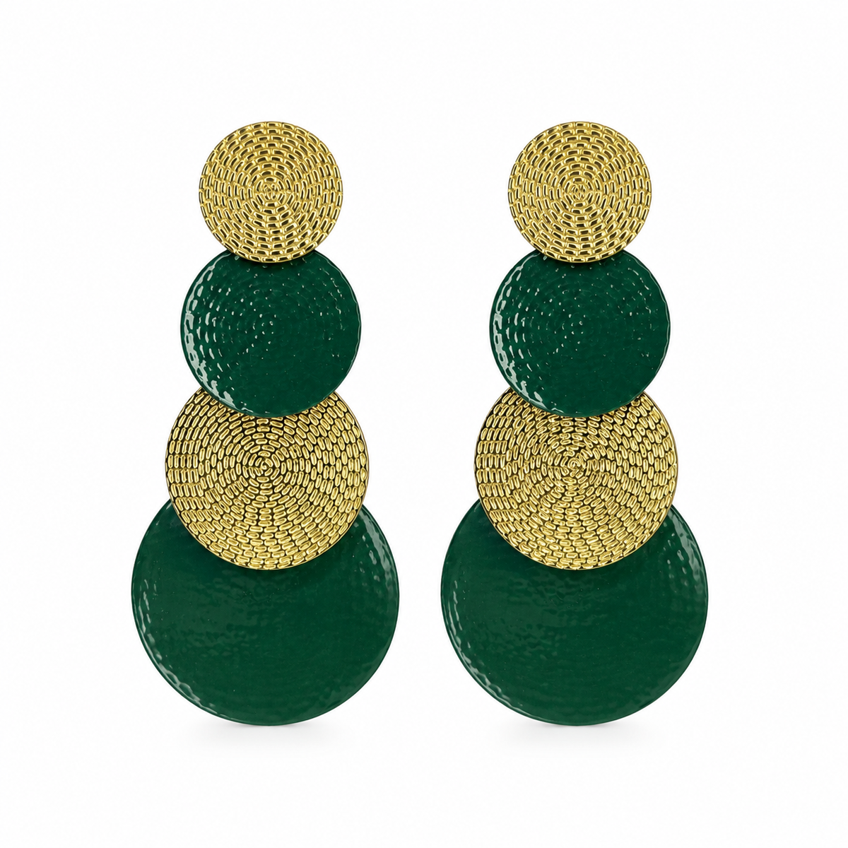Pendientes Cuatro Lunas
