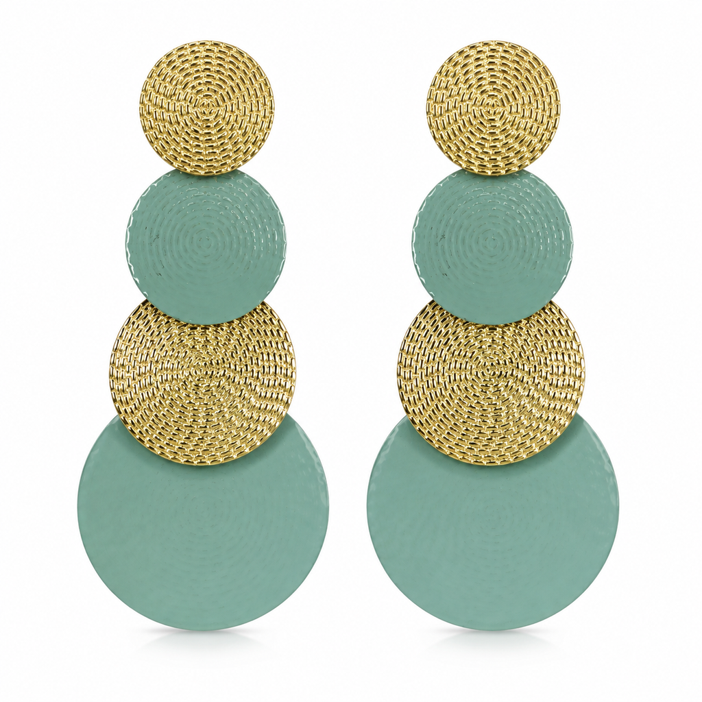 Pendientes Cuatro Lunas