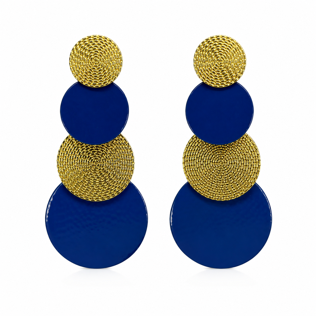 Pendientes Cuatro Lunas
