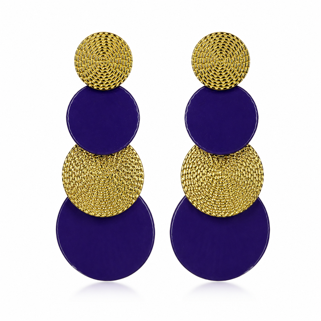 Pendientes Cuatro Lunas