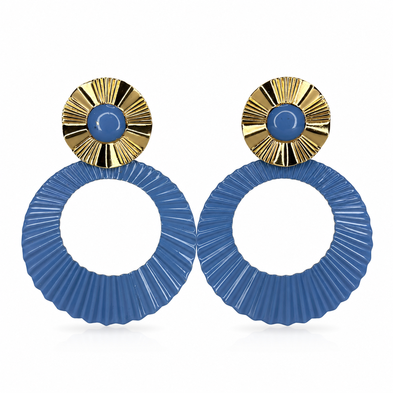 Pendientes Argolla Ondulada