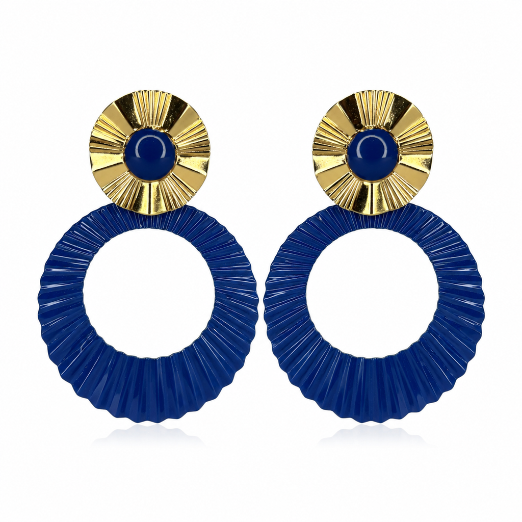 Pendientes Argolla Ondulada