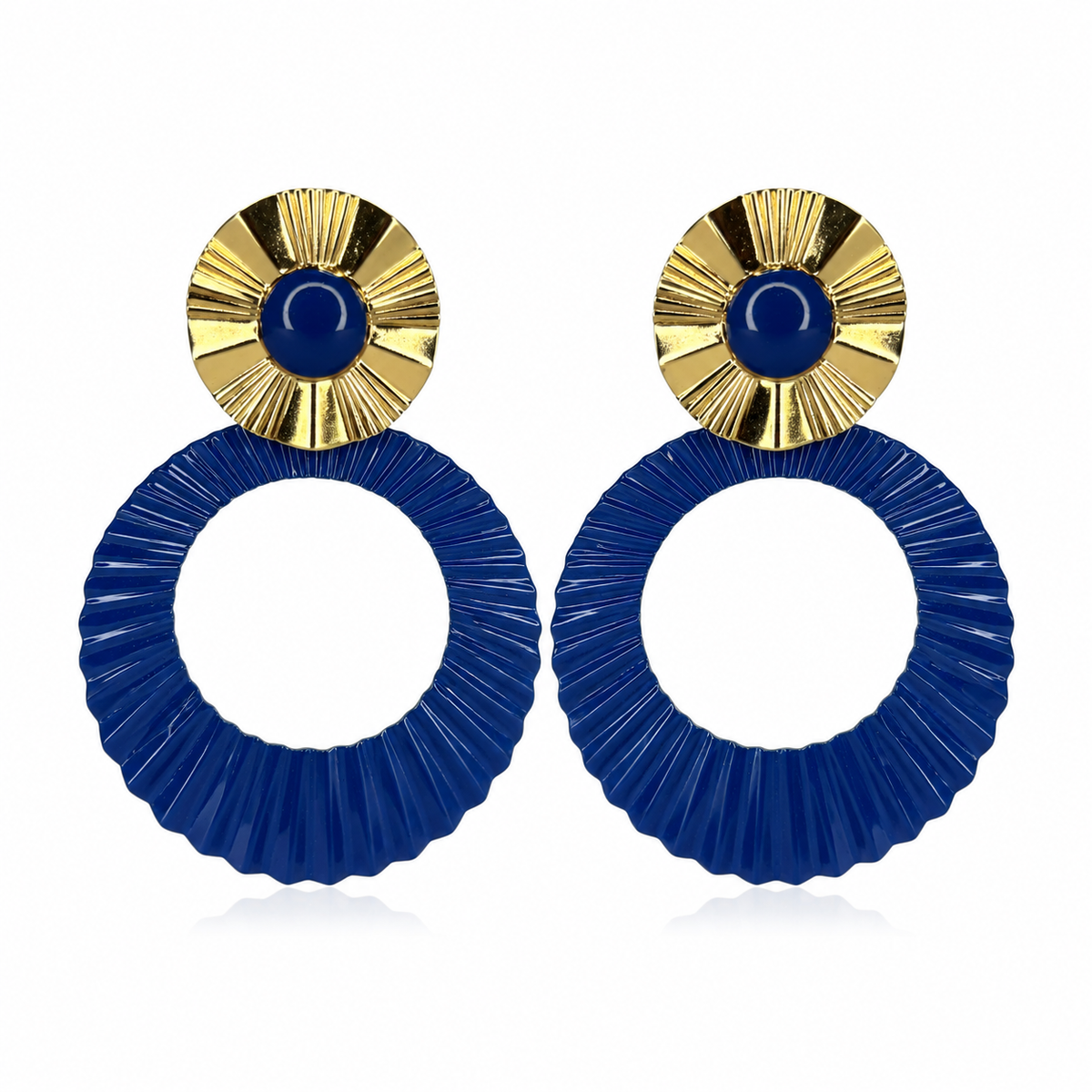 Pendientes Argolla Ondulada