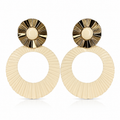 Pendientes Argolla Ondulada