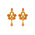 Pendientes Almudena Coral y Dorado