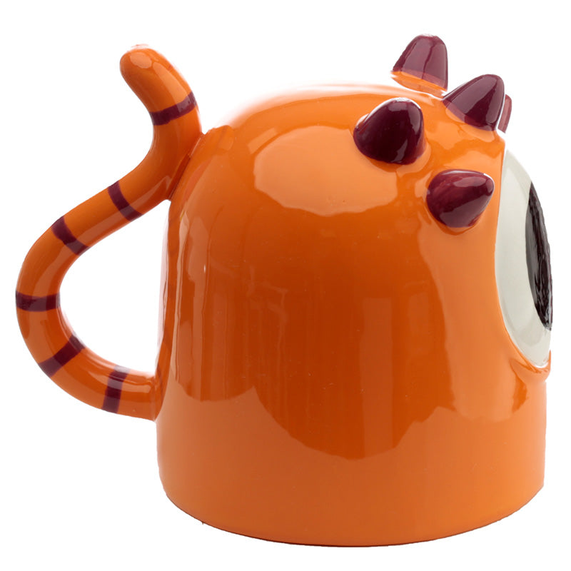 Tazón Monstruo Naranja del Revés