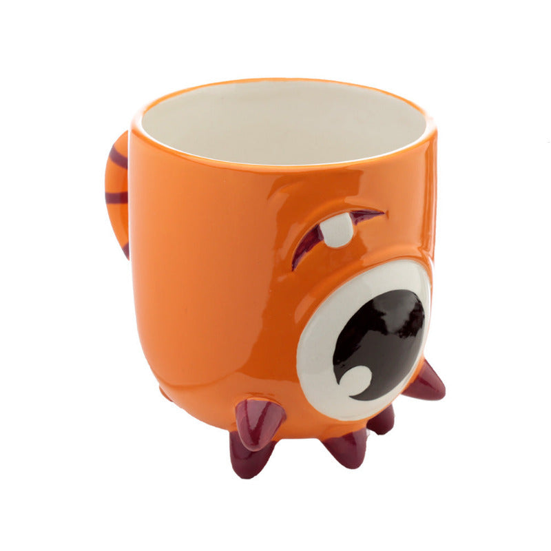 Tazón Monstruo Naranja del Revés