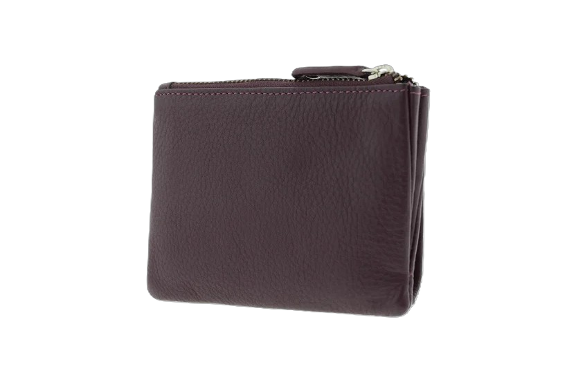 Cartera Lettera Berenjena