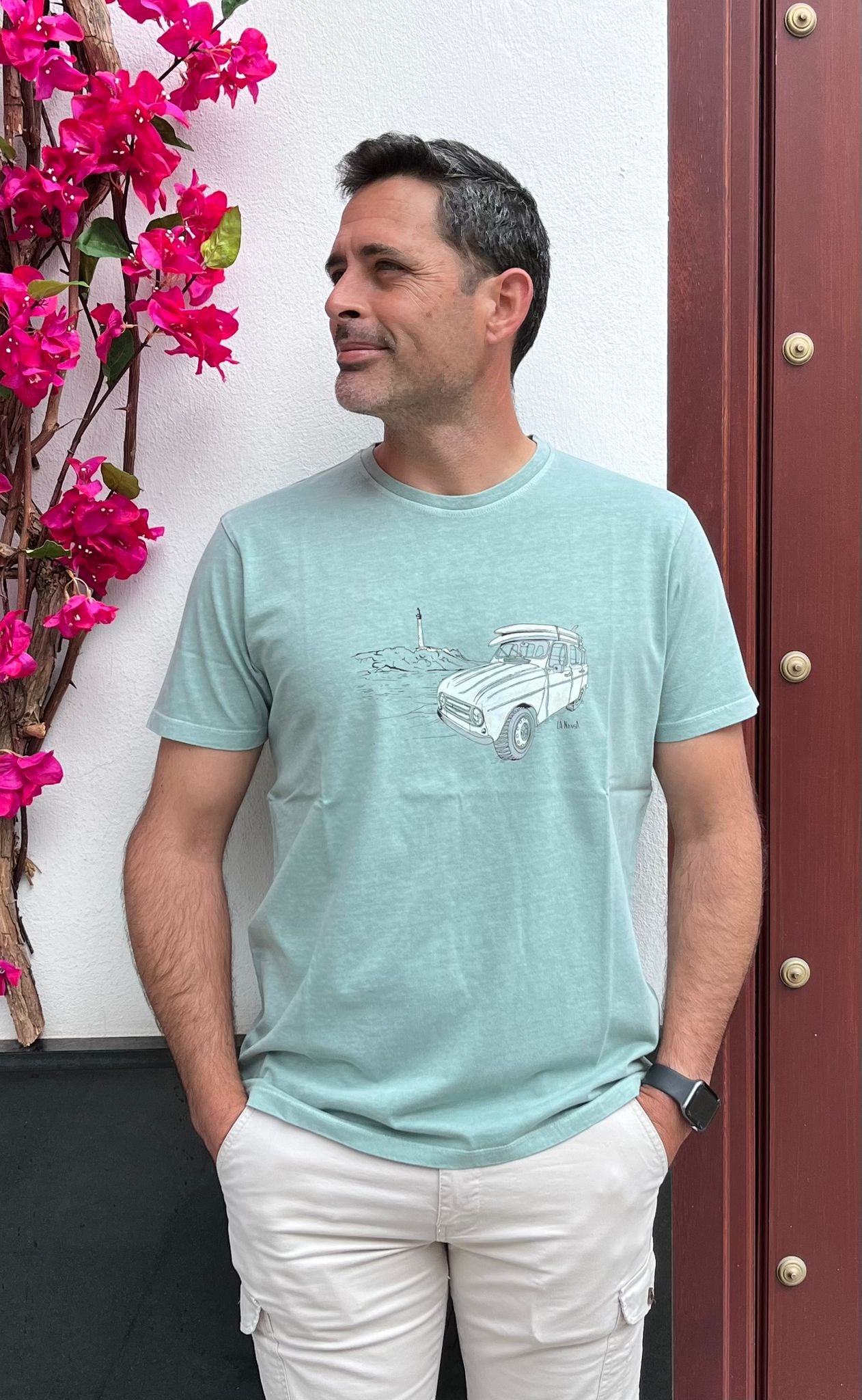 Camiseta 4 L Verde Hielo