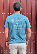 Camiseta Beach Club Azul Egeo