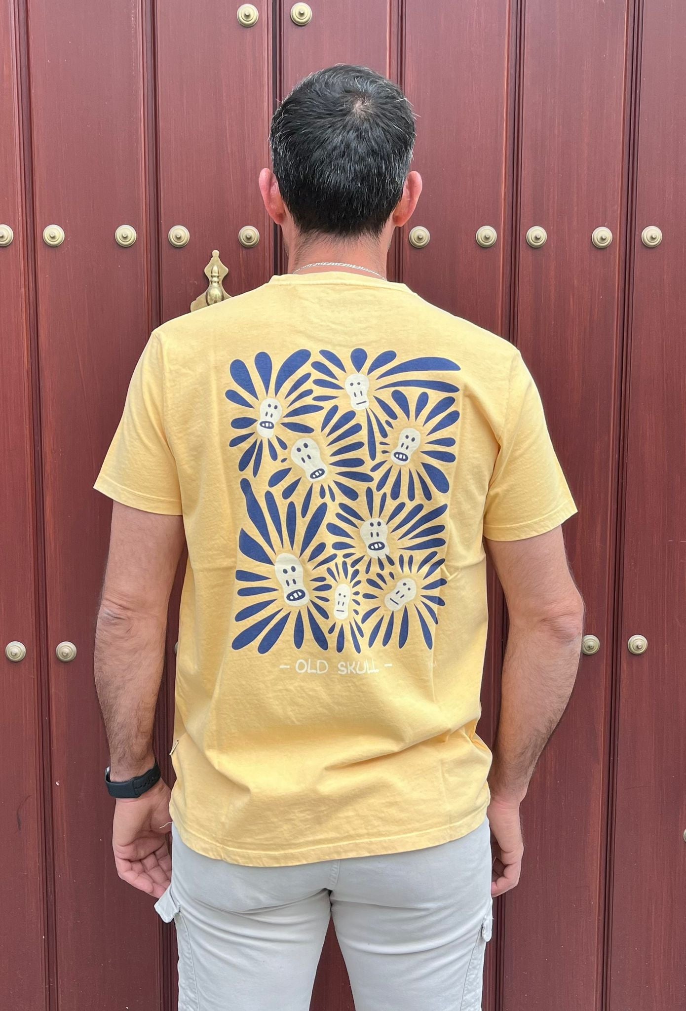 Camiseta Margaritas Calavera