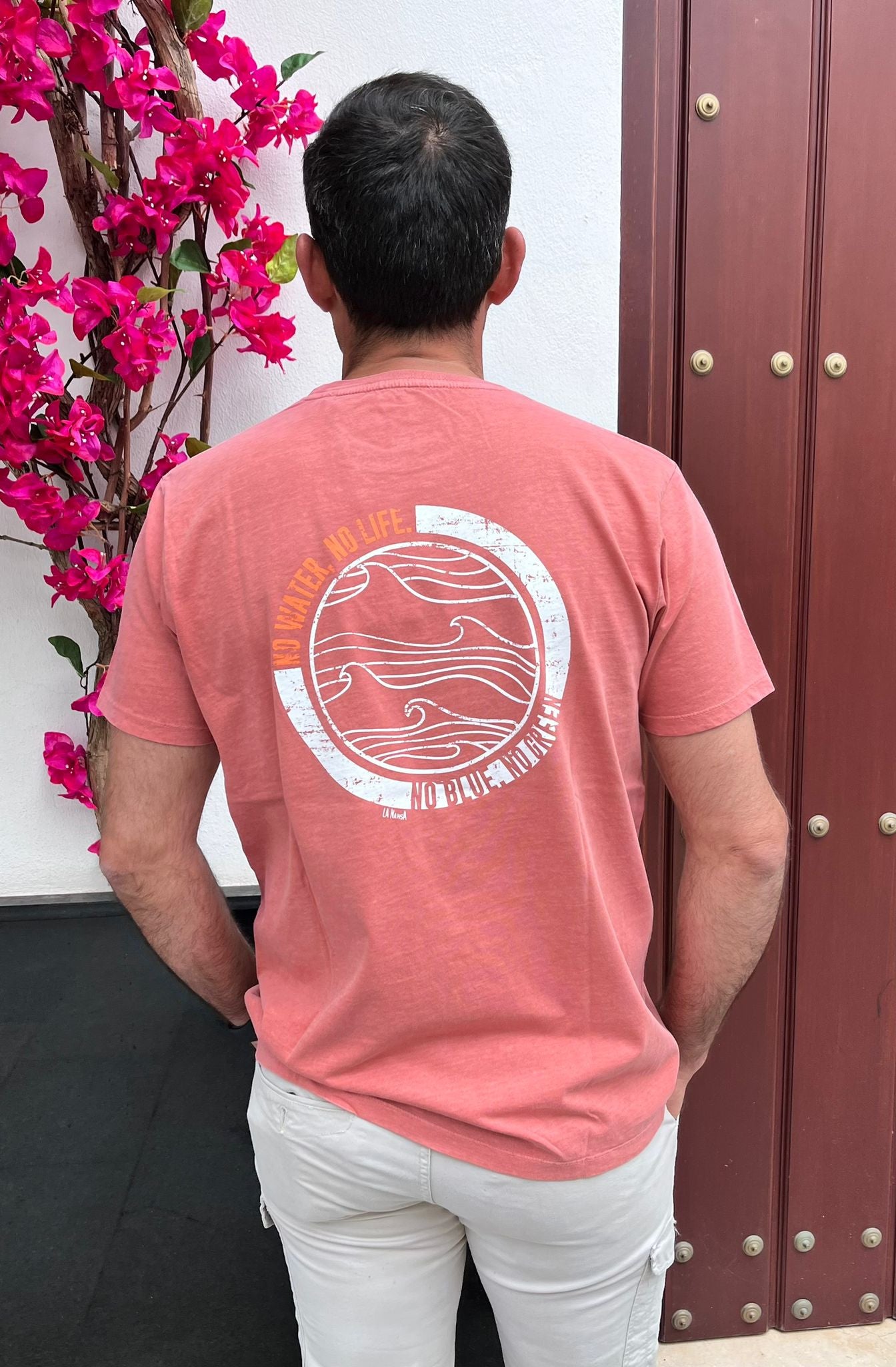 Camiseta No Water Rosa