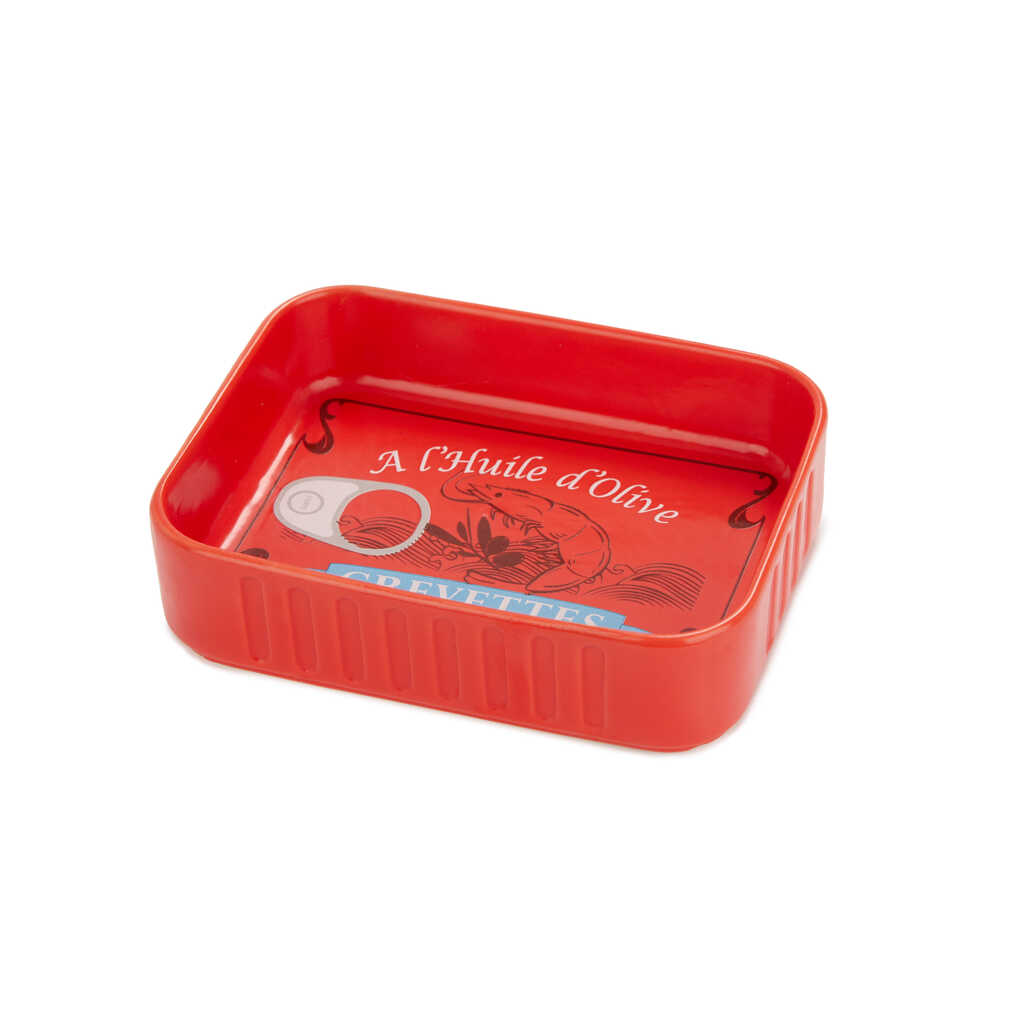 Cuenco de aperitivo lata roja