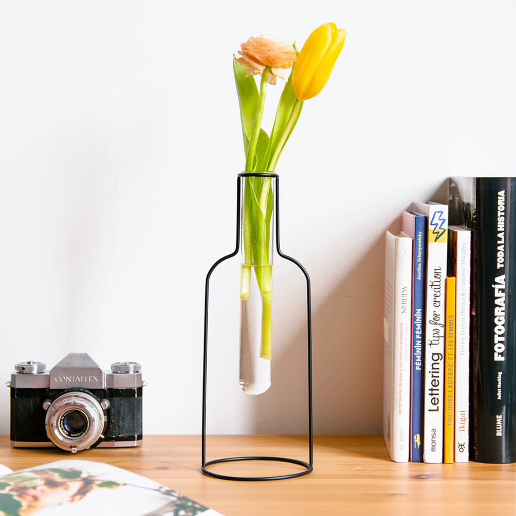 Florero Silueta Botella pequeño