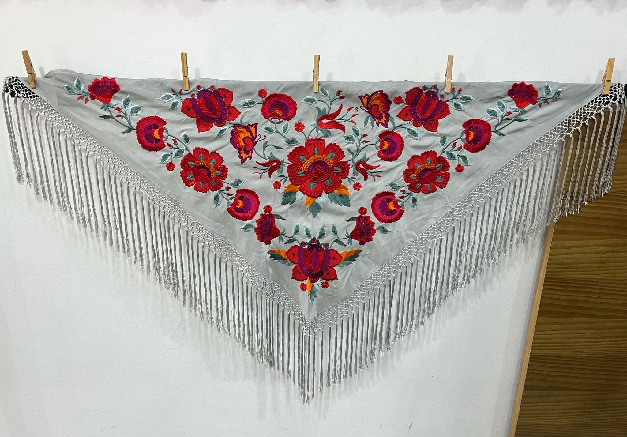 Mantoncillo Araceli Gris