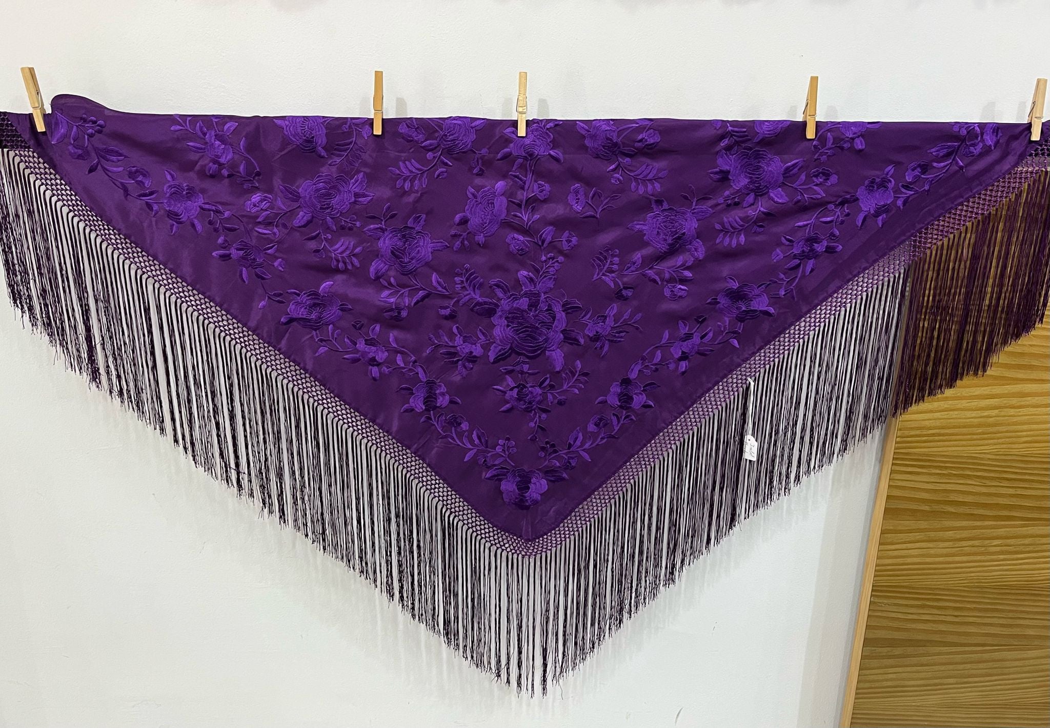 Mantoncillo Isabel morado